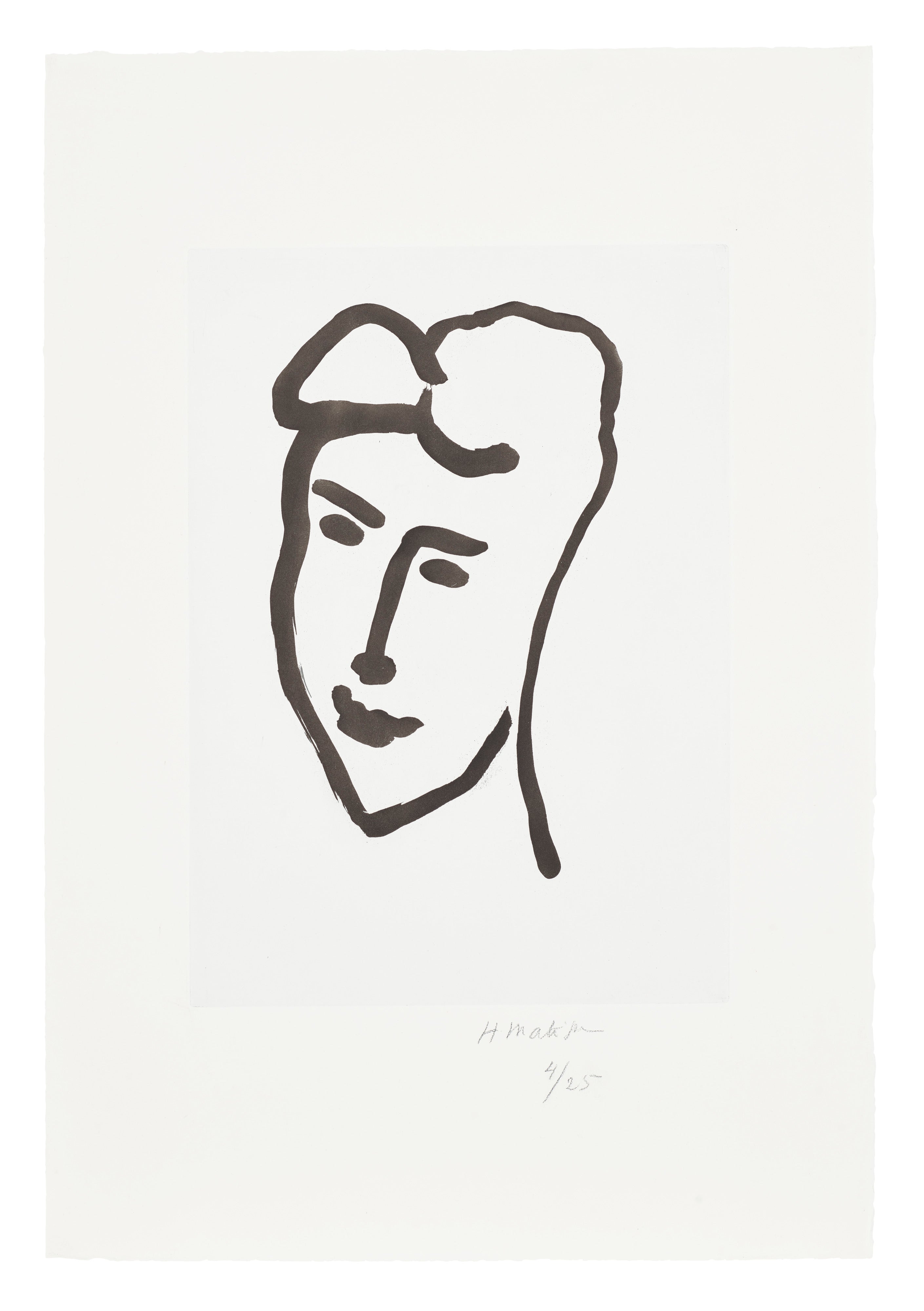 Visage de jeune femme (Face of a Young Woman) (D. 790)