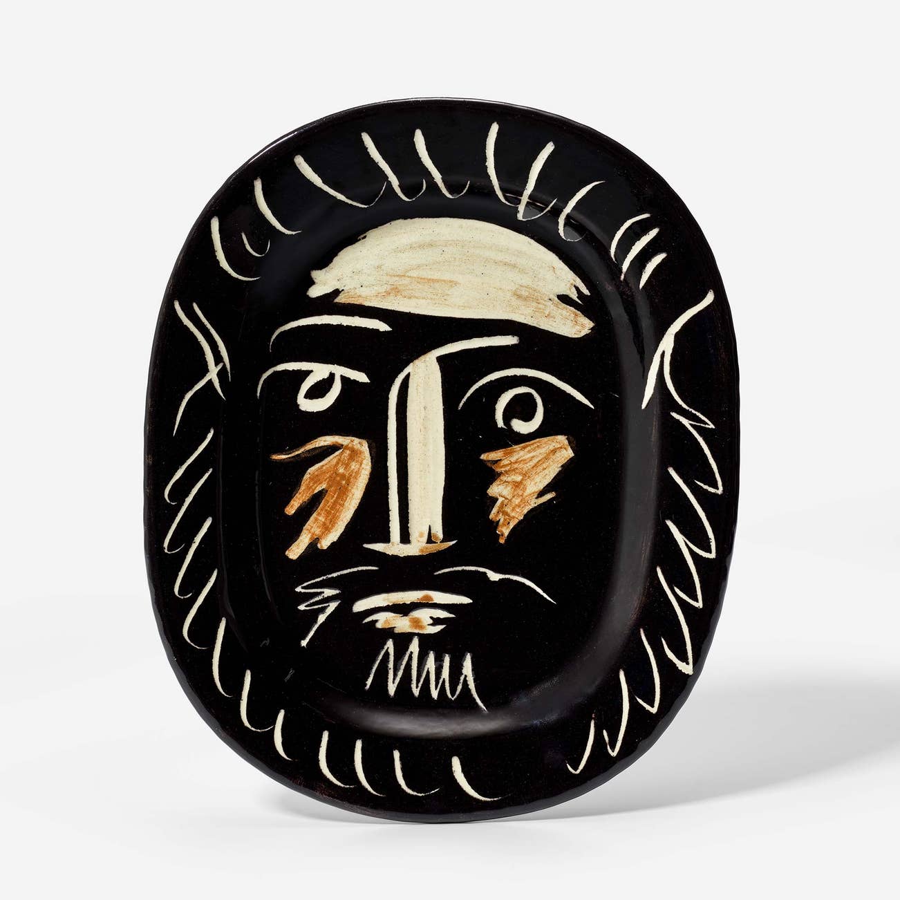 <p><strong>PABLO PICASSO</strong> <em>Visage d'homme (Man's Face),</em> £10,000–15,000</p>