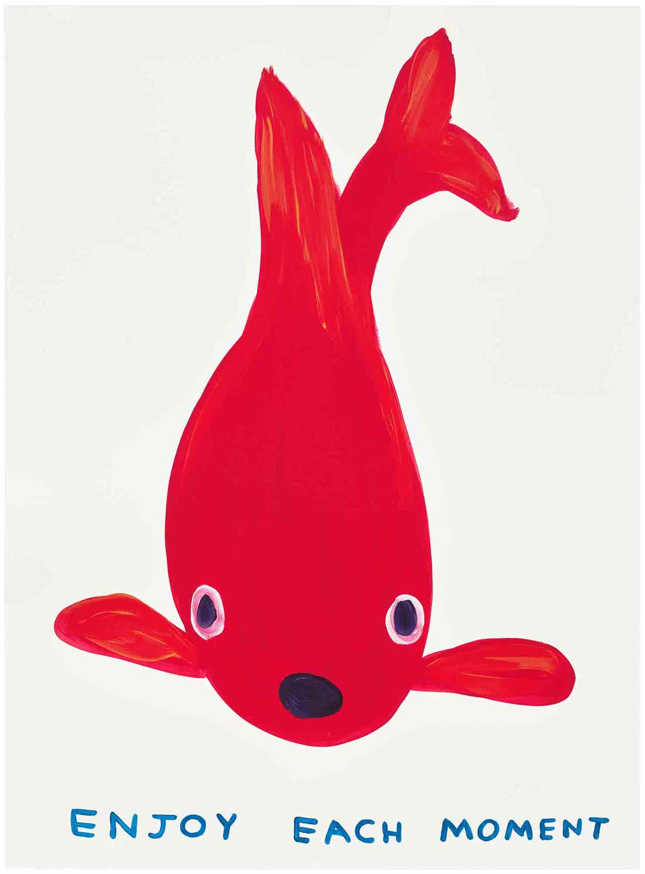 <p><strong>DAVID SHRIGLEY</strong> <em>Enjoy Each Moment,</em> £2,000–3,000</p>