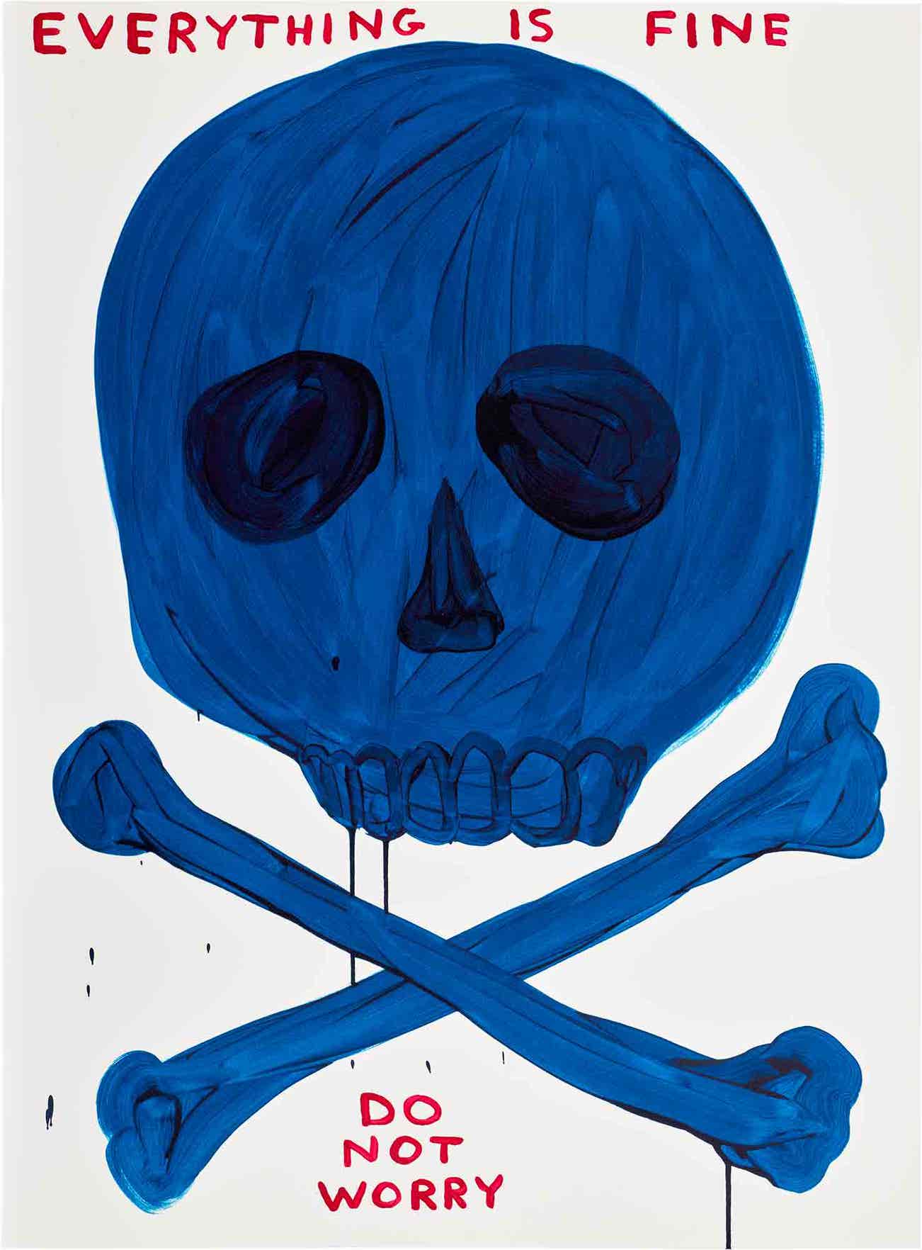 <p><strong>DAVID SHRIGLEY</strong> <em>Everything is Fine,</em> &pound;1,500&ndash;2,000</p>
