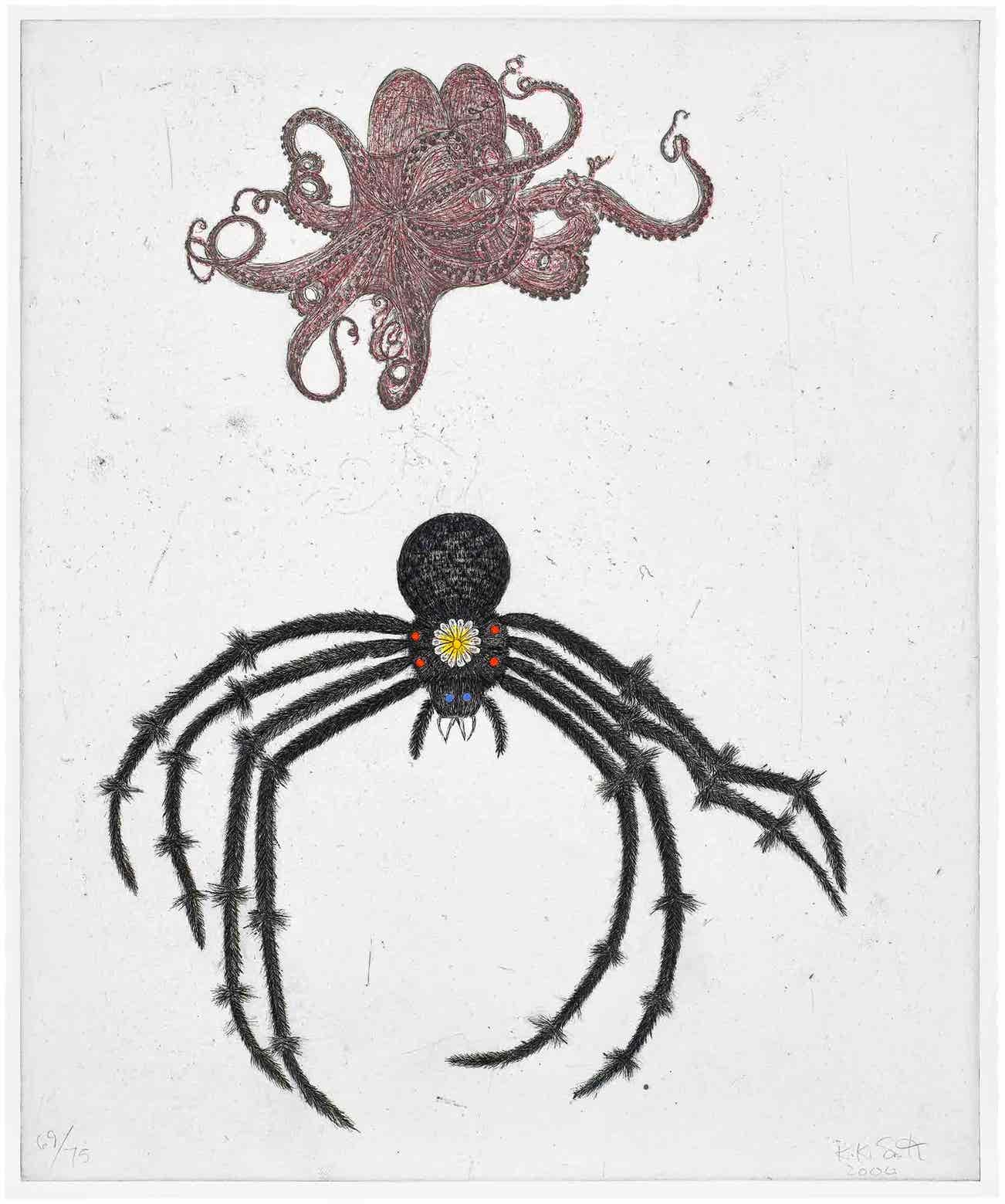 <p><strong>KIKI SMITH</strong> <em>Untitled (For David Wojnarowicz),</em> from <em>1989: A Portfolio Honoring Artists Lost to AIDS,</em> £1,000–1,500</p>
