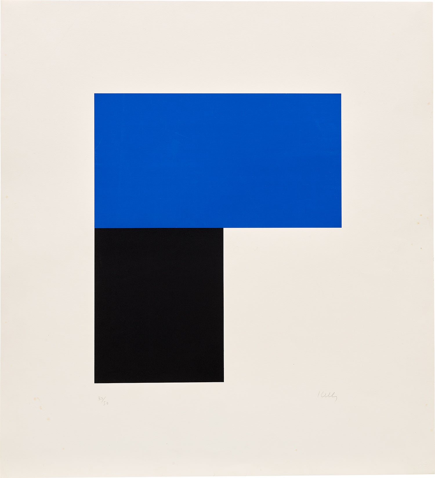 Blue with Black II (Gemini G.E.L. 534, A. 98)