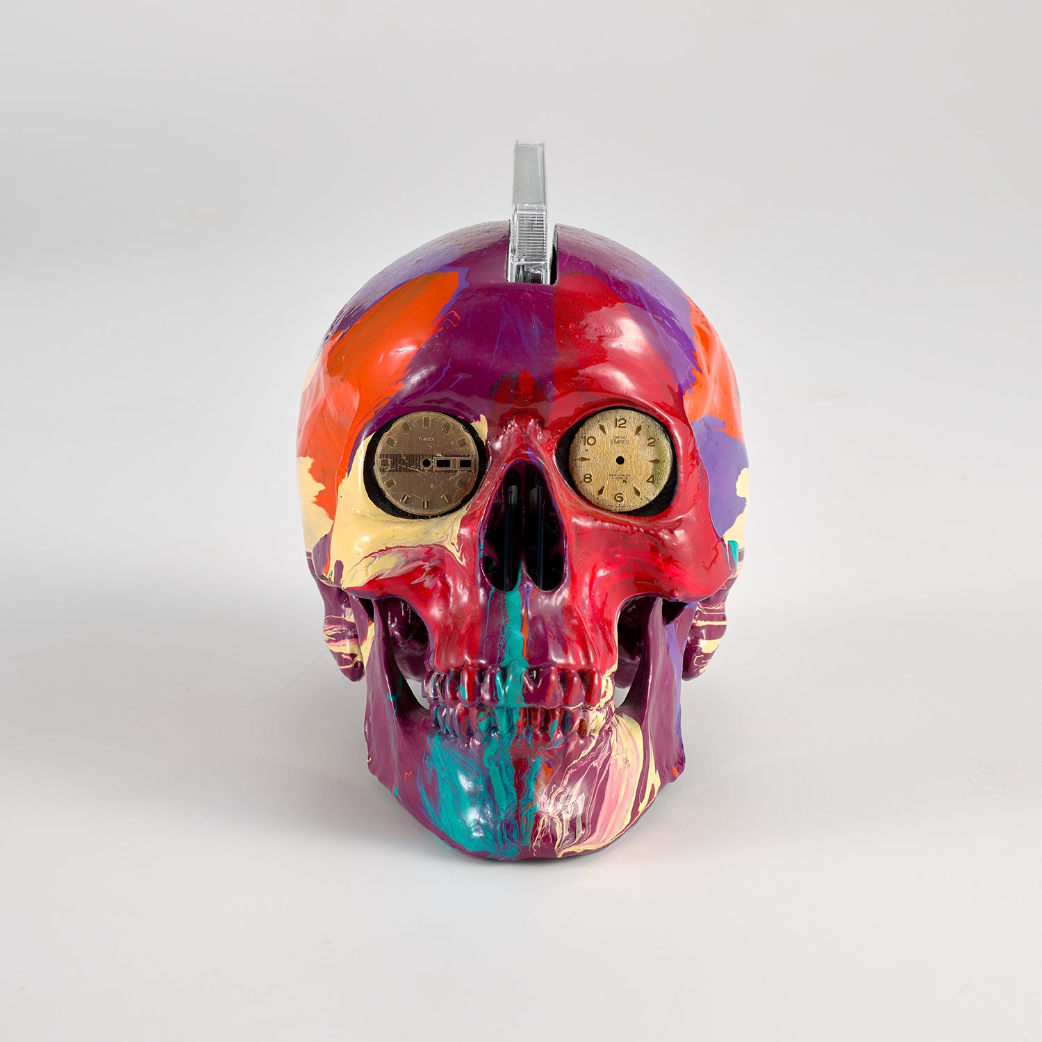 The Hours Spin Skull