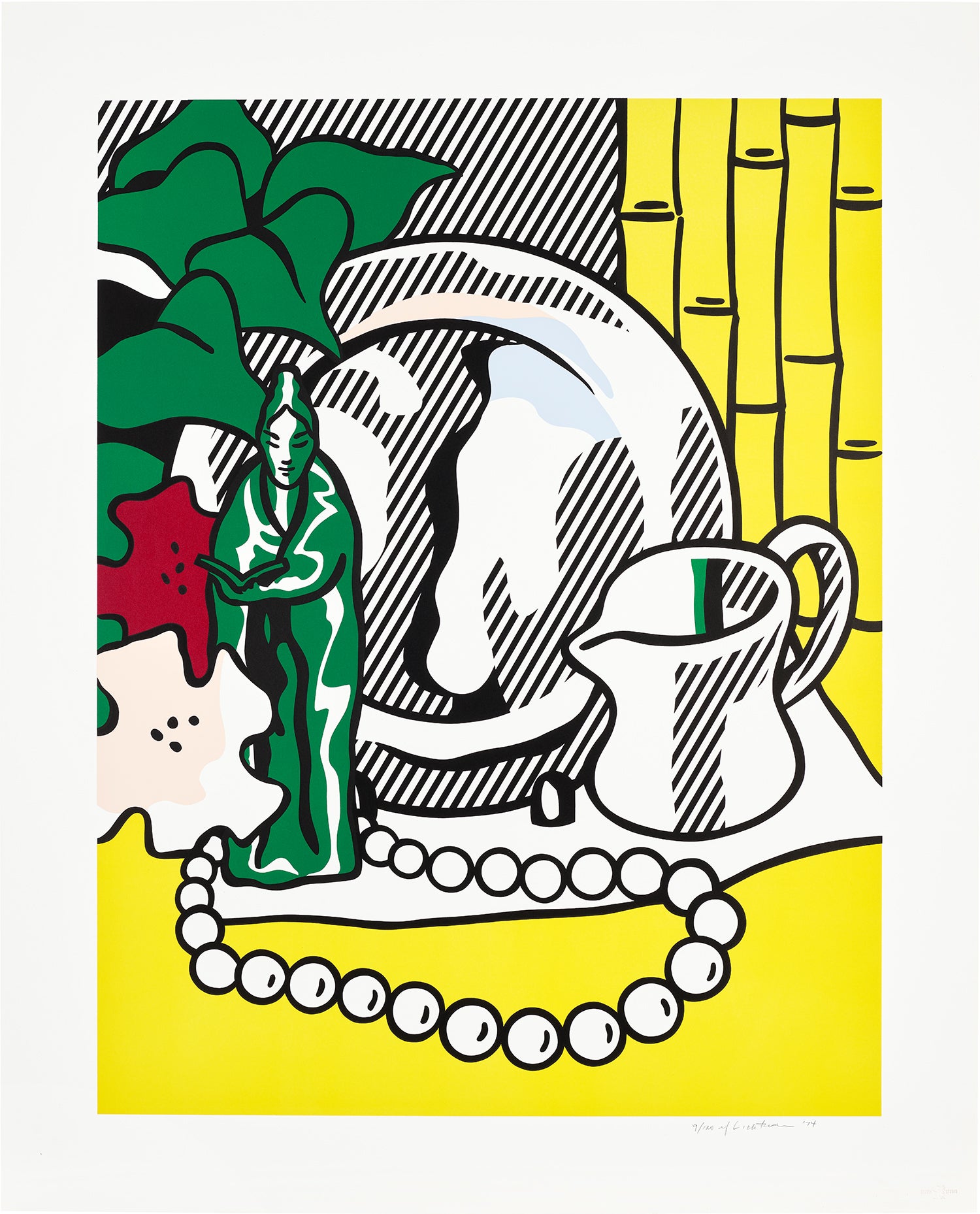 Still Life with Figurine, from Six Still Lifes Series (C. 128)