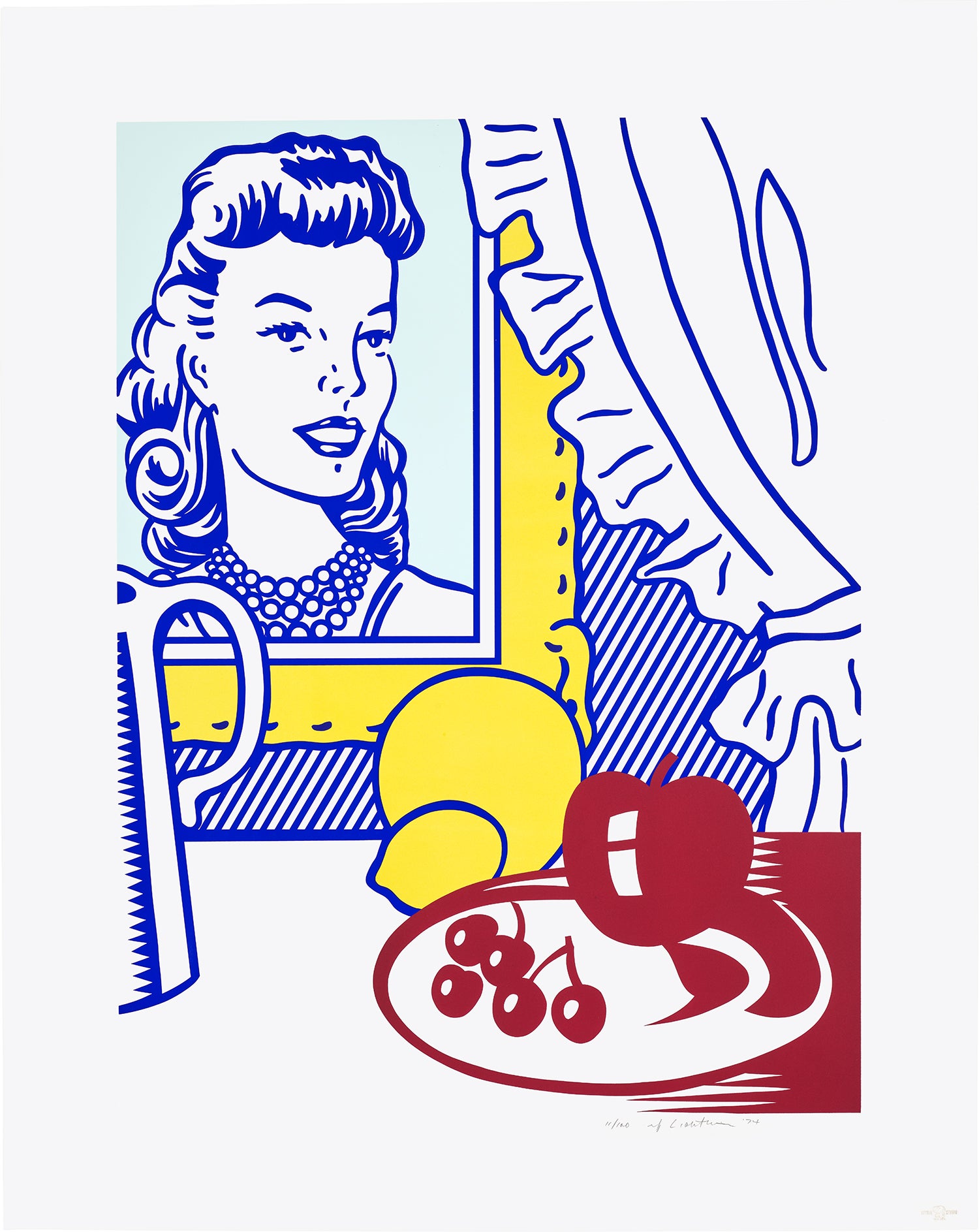 Still Life with Portrait, from Six Still Lifes Series