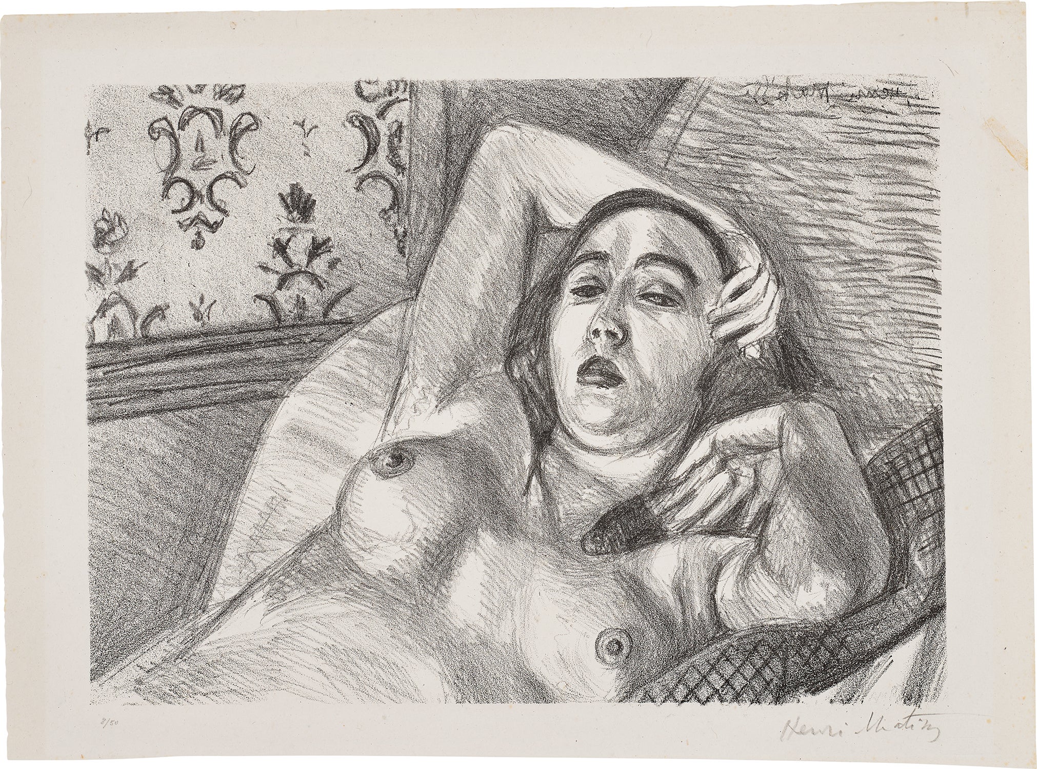 Le repos du modèle (Model in Repose) (D. 416)