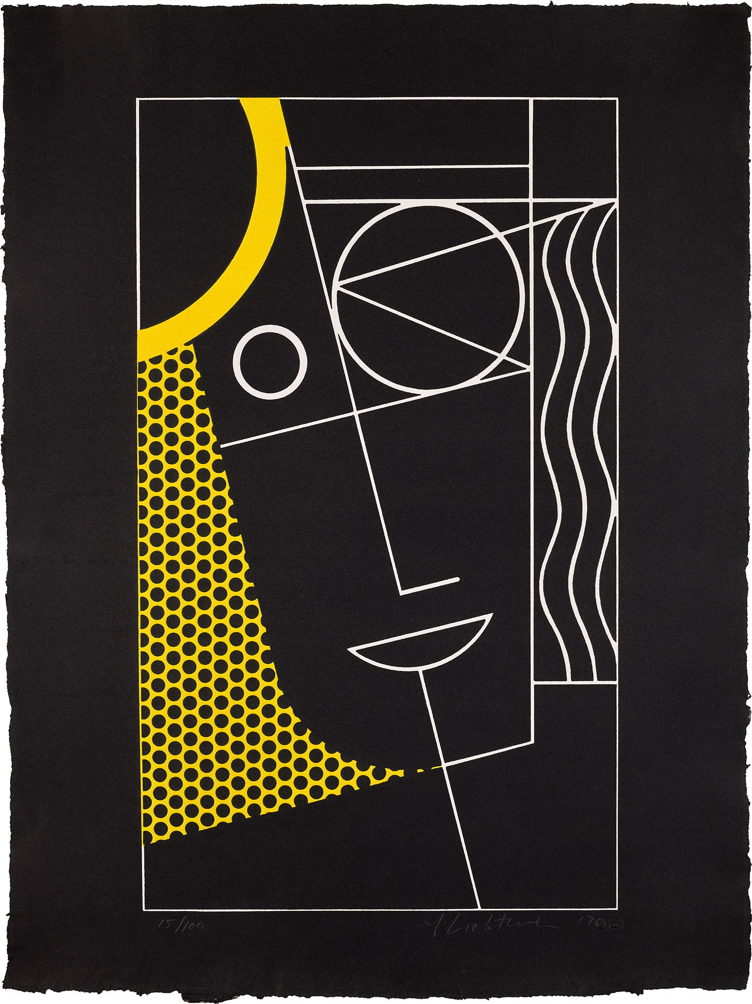 Modern Head #2, from Modern Head Series (G. 243, C. 92)