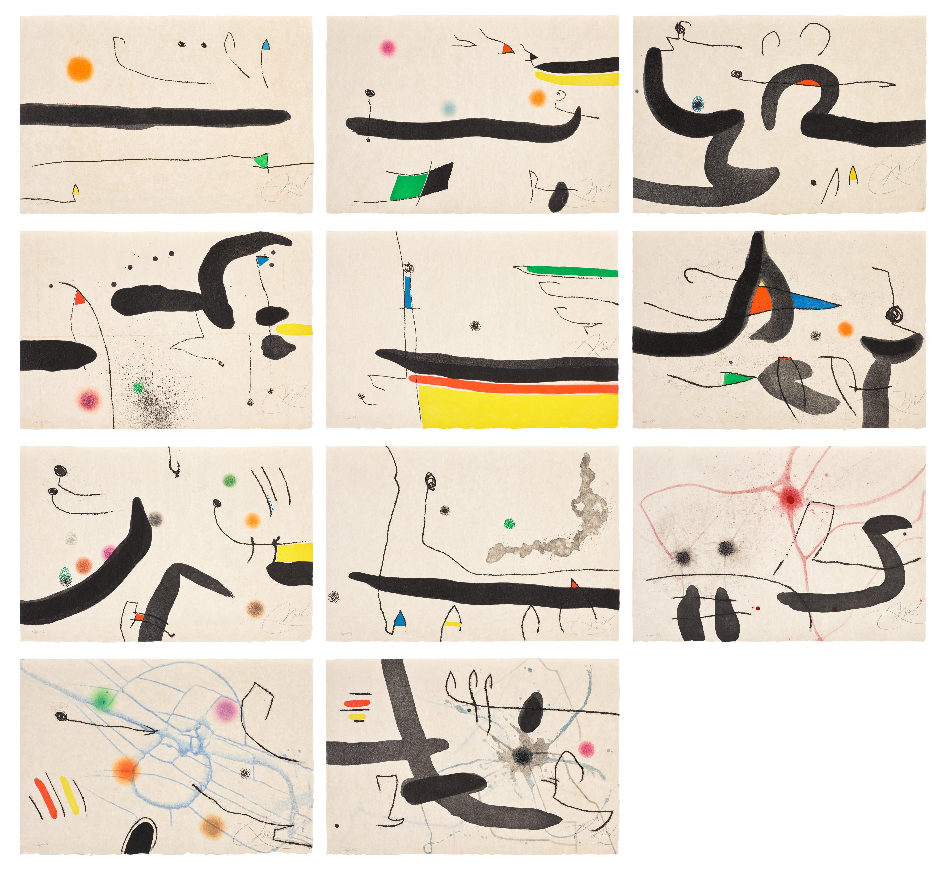 Joan Miró Evening & Day Editions