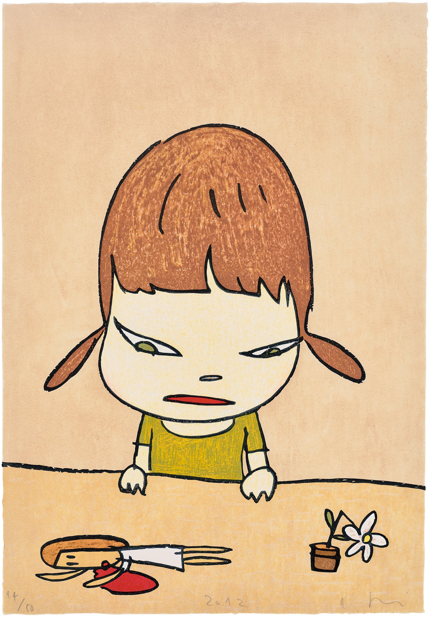 <p><strong>YOSHITOMO NARA</strong><em> Broken Treasures,</em> 2012</p>