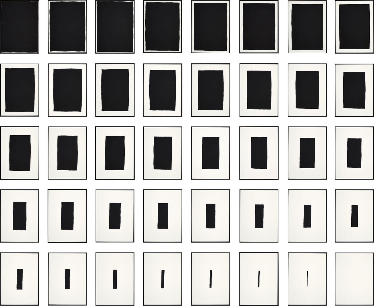<p><strong>SOL LEWITT</strong> <em>Vanish,</em> &pound;8,000&ndash;12,000</p>
