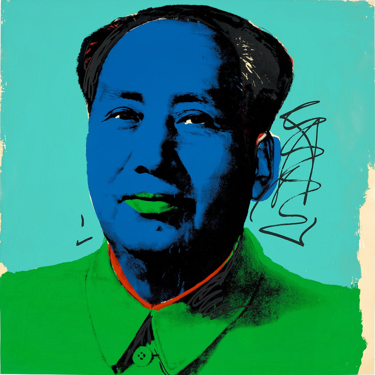 <p><strong>ANDY WARHOL</strong> <em>Mao,</em> &pound;25,000&ndash;35,000</p>
