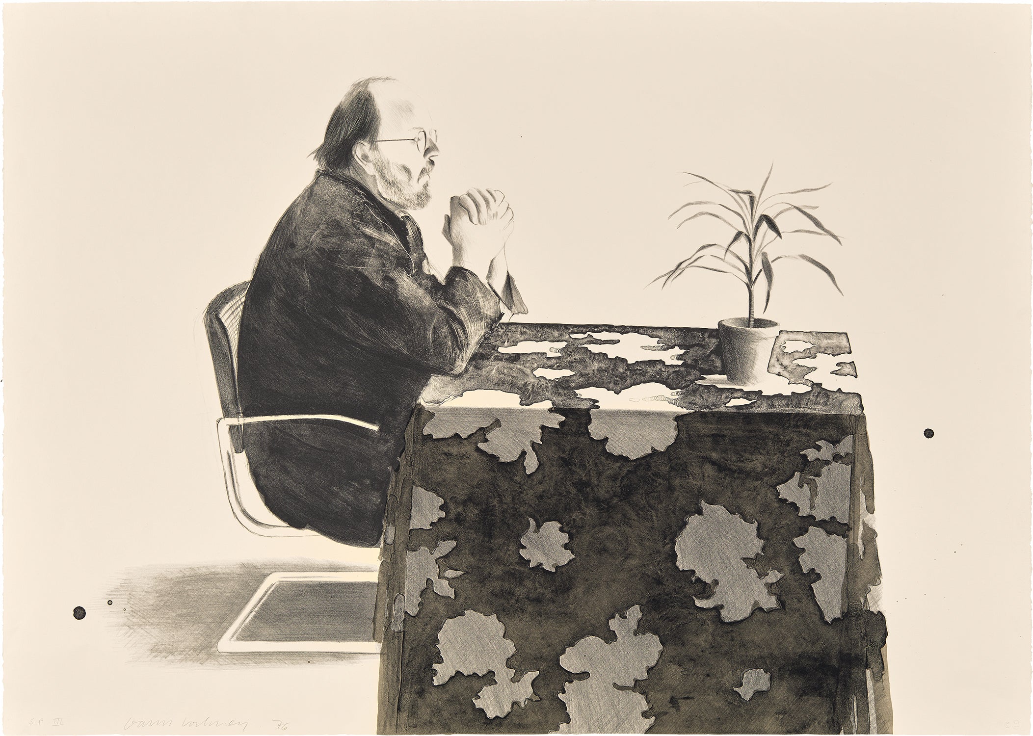 Henry at the Table, from Friends (G. 736, S.A.C. 188, M.C.A.T. 176)