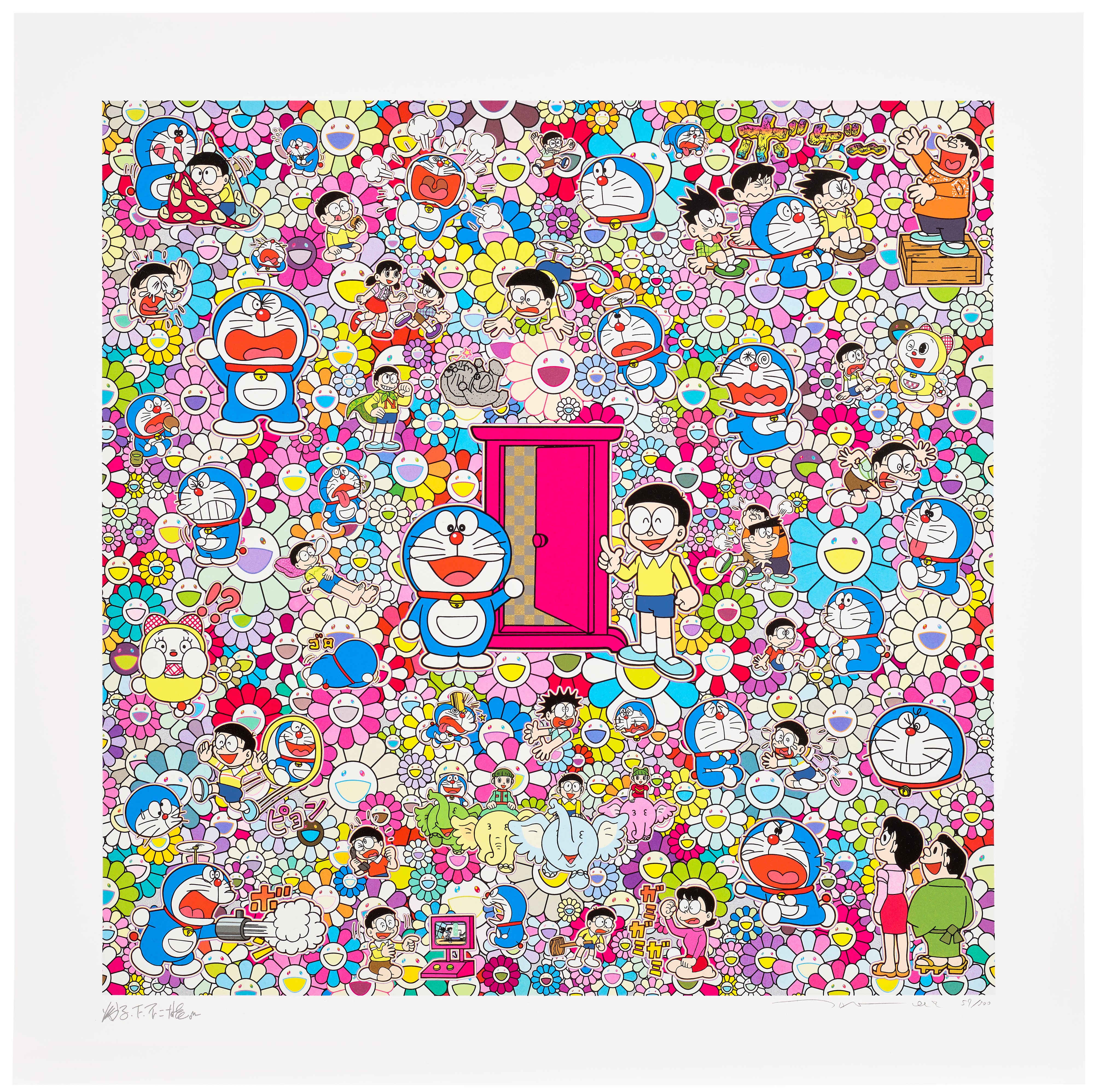 Takashi Murakami: 拍賣品，即將舉行的拍賣及過去拍賣成績