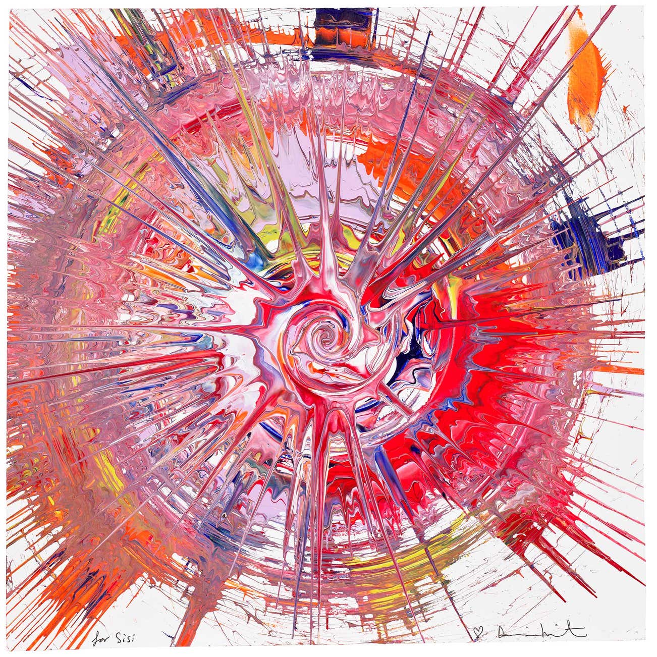 <p><strong>DAMIEN HIRST</strong> <em>Untitled (Spin Painting),</em> &pound;2,000&ndash;3,000</p>
