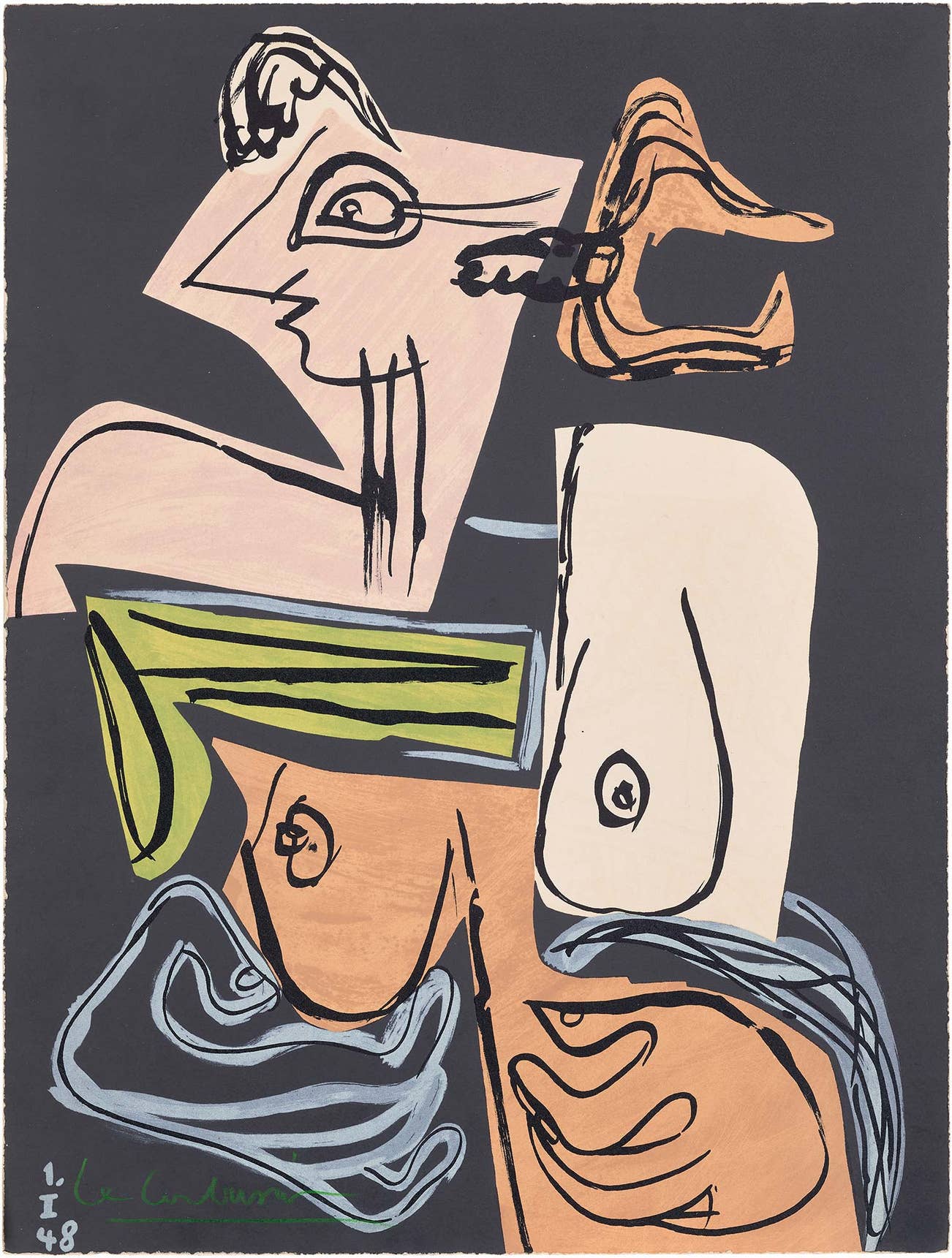 <p><strong>LE CORBUSIER</strong> <em>Le poème de l'angle droit (The Poem of the Right Angle): print 12,</em> £800–1200</p>