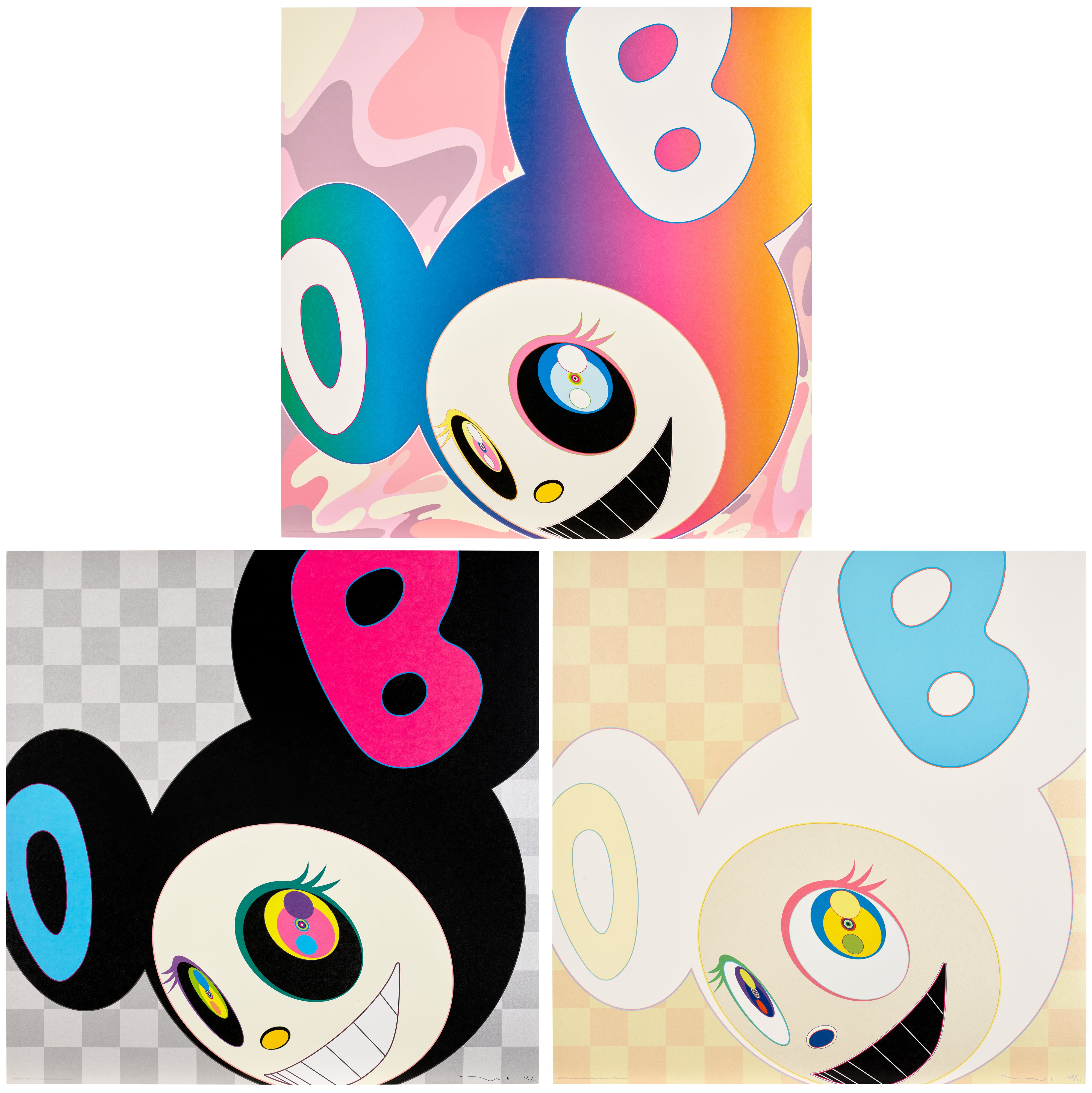 Takashi Murakami: 拍賣品，即將舉行的拍賣及過去拍賣成績