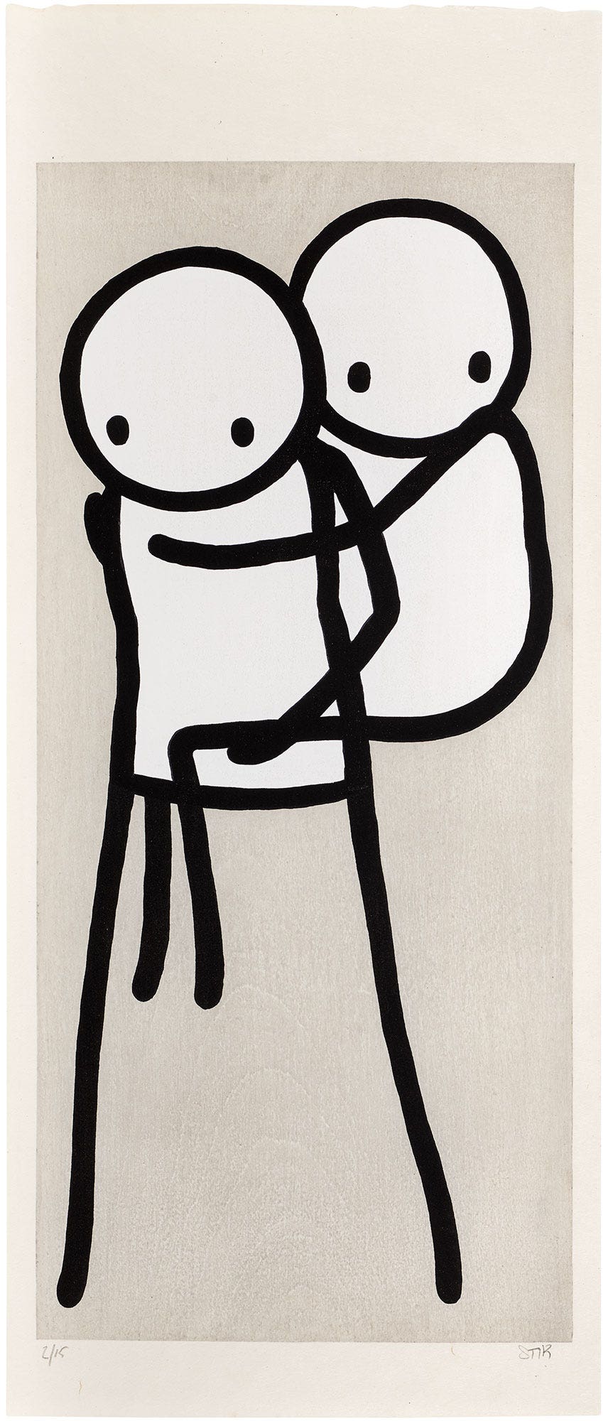 <p><strong>STIK</strong> <em>Onbu (Piggyback) (Grey),</em> &pound;6,000&ndash;8,000</p>
