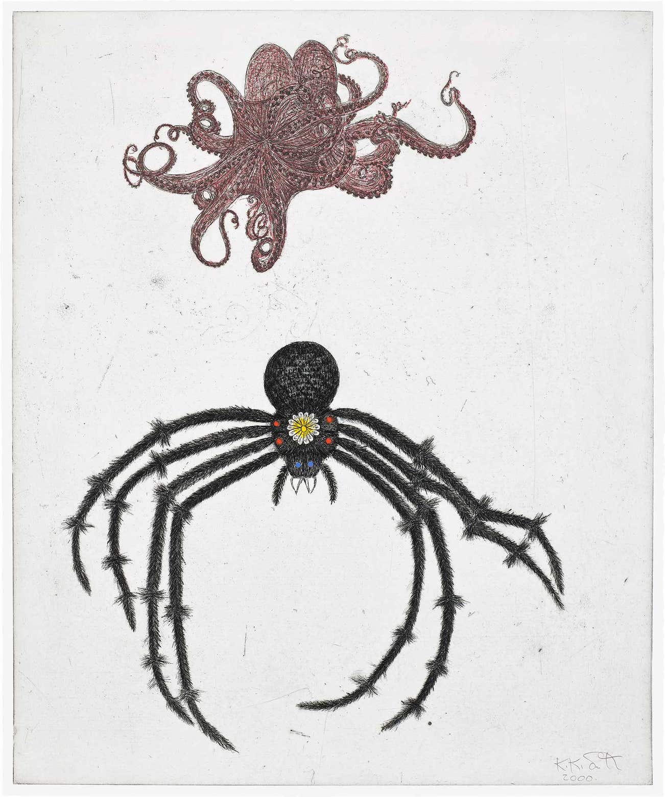 <p><strong>KIKI SMITH</strong> <em>Untitled (For David Wojnarowicz), </em>from<em> 1989: A Portfolio Honoring Artists Lost to AIDS, </em>&pound;1,000&ndash;1,500</p>
