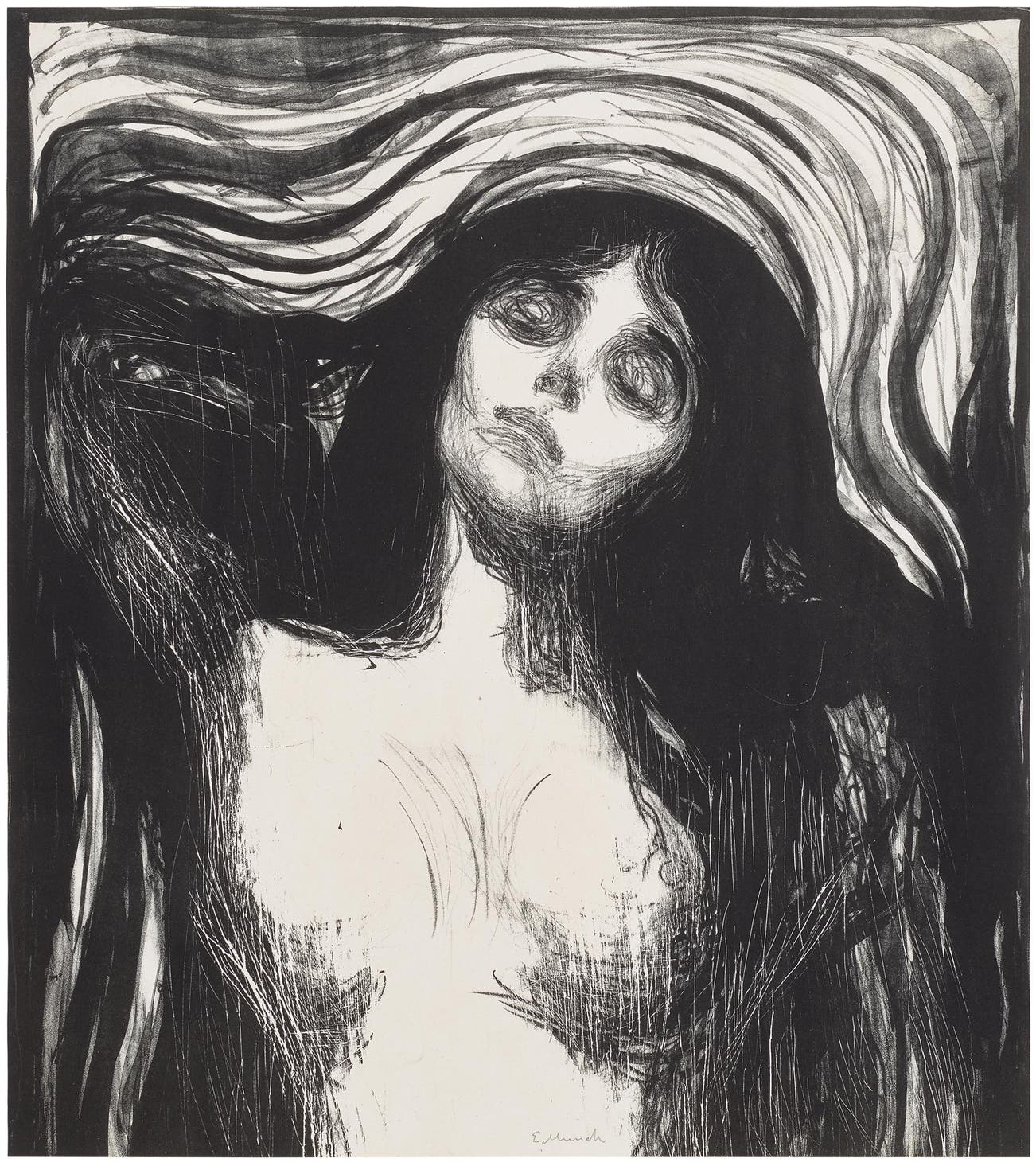 <p><strong>EDVARD MUNCH</strong> <em>Madonna,</em> &pound;50,000&ndash;70,000</p>
