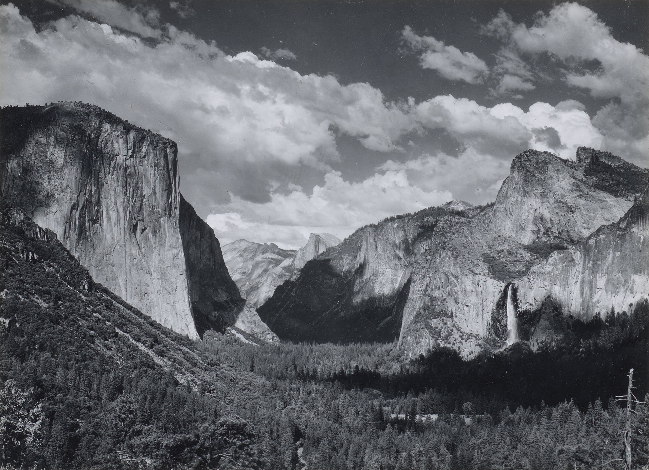 Valley View from Wawona Tunnel, Yosemite National Park, California