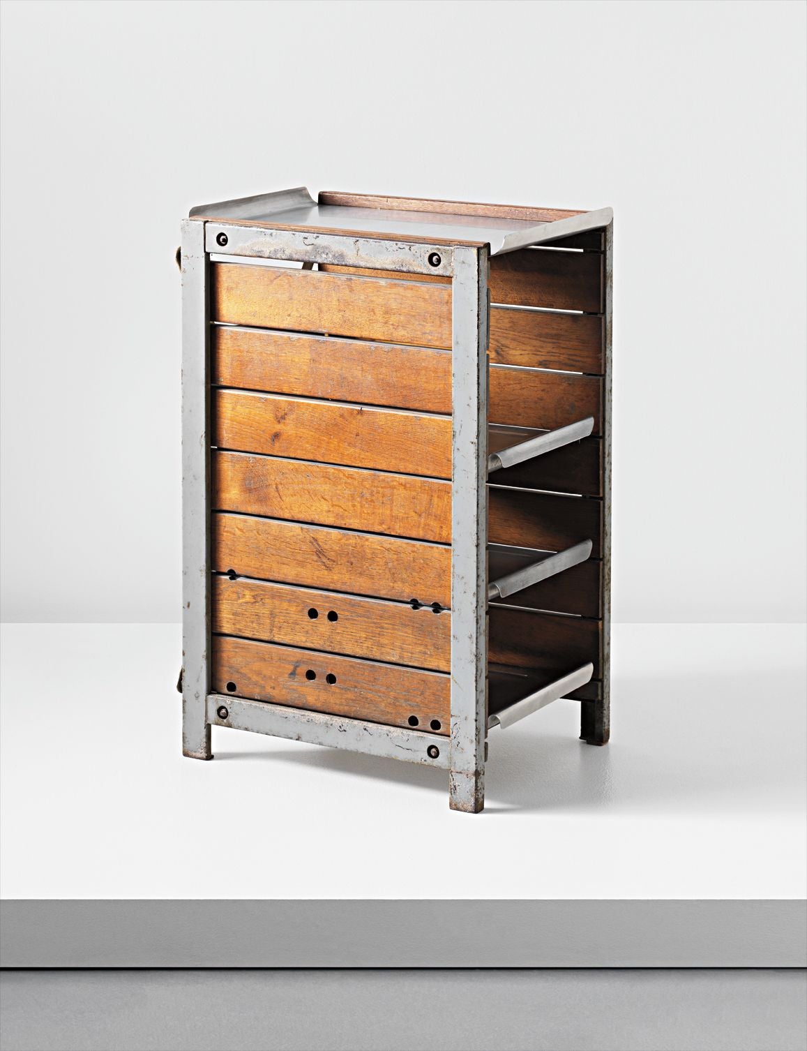 Rare storage unit, designed for the Air France Building, Brazzav
