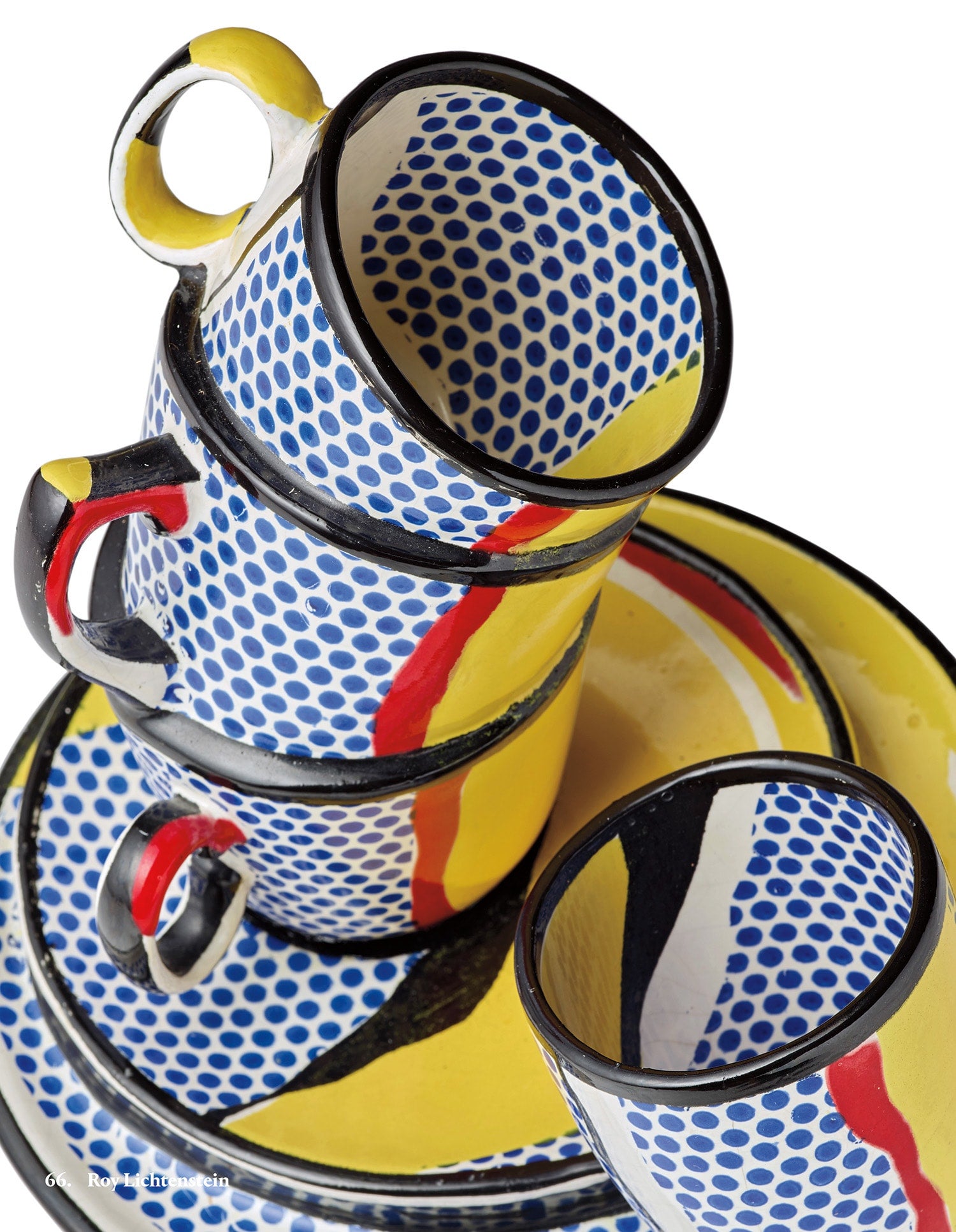 Roy Lichtenstein Shape & Space: A New Ceramic Presence