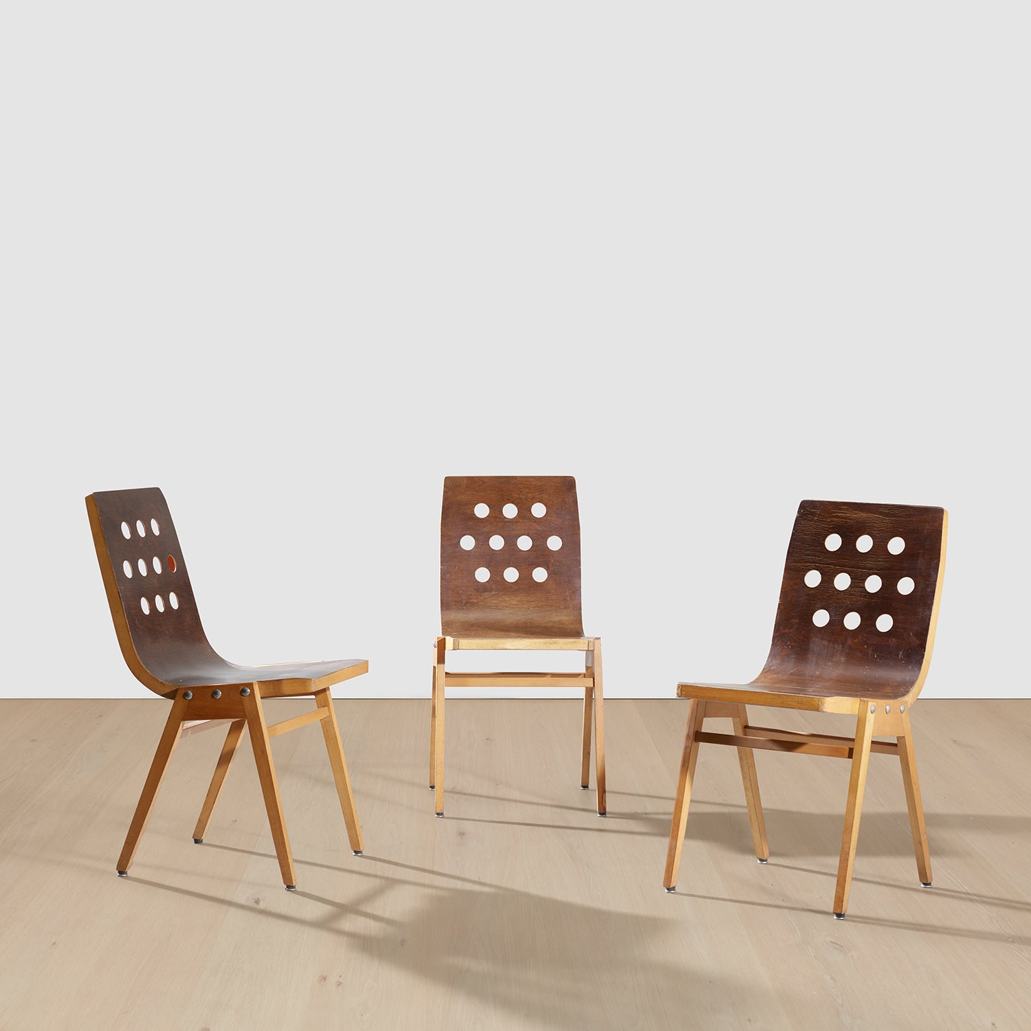 Three Stackable Chairs