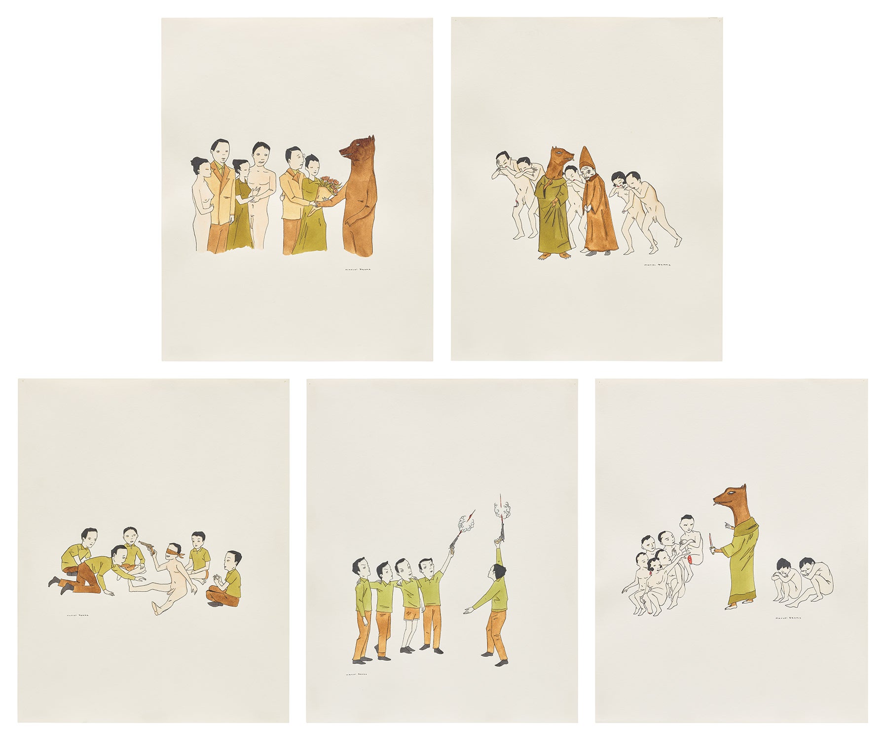 Marcel Dzama: Works for Sale, Upcoming Auctions & Past Results