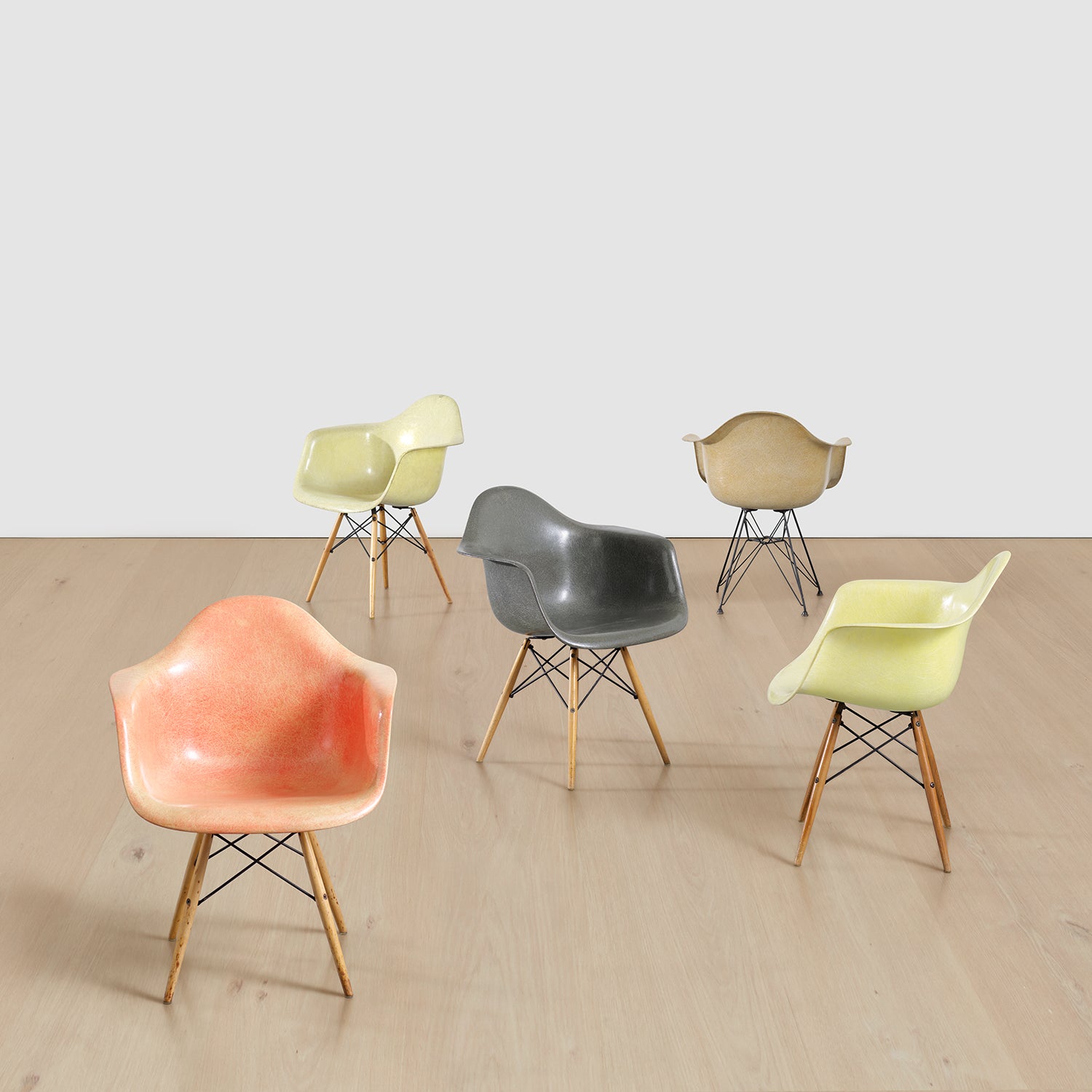 Five DAW Chairs