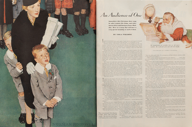 An Audience of One published in Ladies’ Home Journal, 1938.