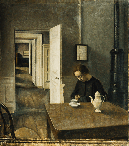 Vilhelm Hammershøi Modern & Contemporary Art Evening Sale
