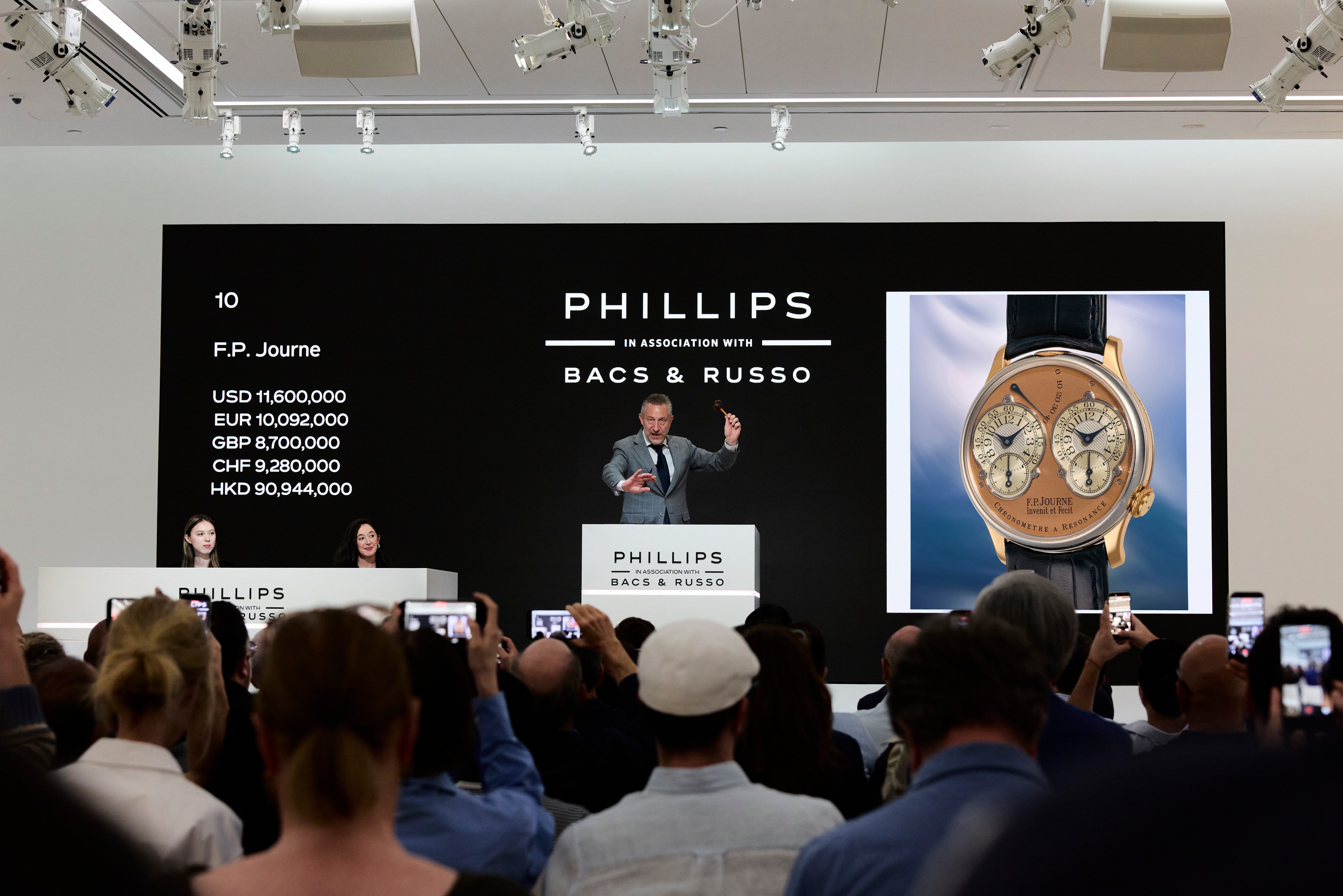 Twice in Six Months Phillips Shatters Record for the Most Successful Watch Auction in US History