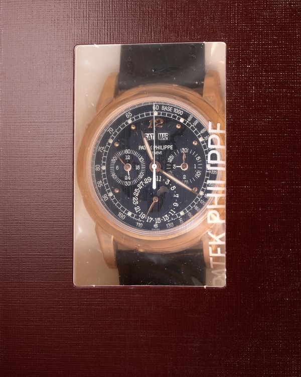 Lot 1031: A unique-dialed, double-factory-sealed Patek Philippe Ref. 5970R-017 from circa 2011 in 18k pink gold, that’s included in the Phillips Hong Kong Watch Auction: XXII. Estimate: HKD $4,000,000 - 8,000,000