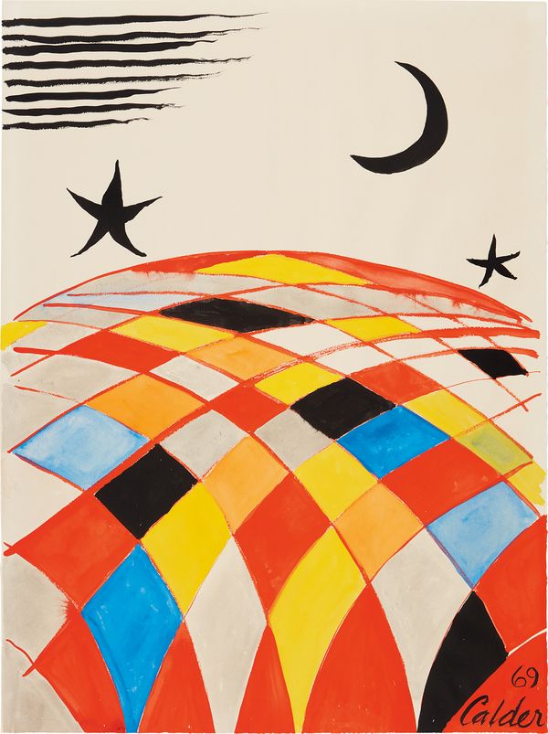 Calder on Paper: Nine Vibrant Gouaches