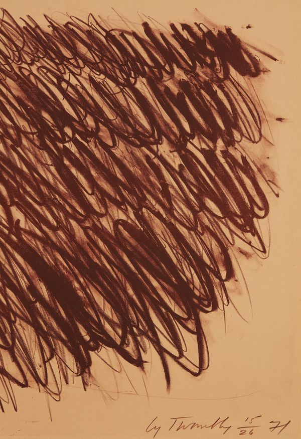 Cy Twombly's Journey to Lithography