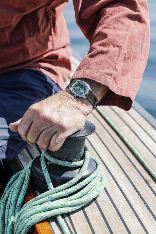 Out For A Spin: Clara Kessi Sails Across Lake Geneva With A Pair Of IWC Yacht Clubs