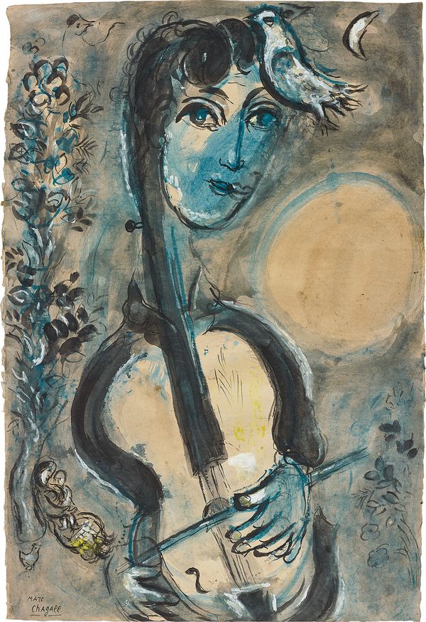 The Painted Cellist: Marc Chagall Captures the Power of Music