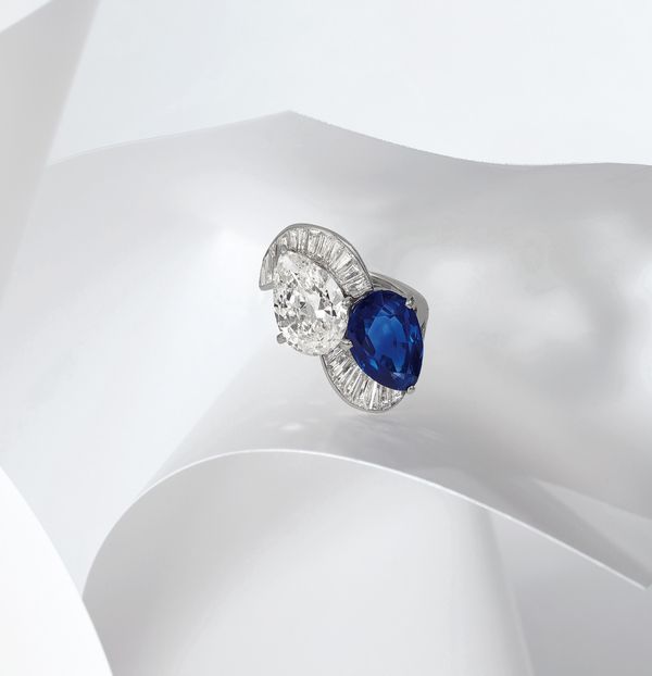 Bulgari in Blue: An Important Kashmir Sapphire, Diamond and Platinum Ring