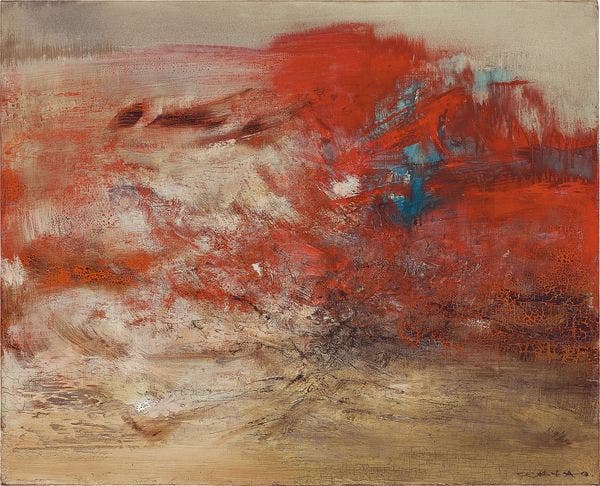 Zao Wou-Ki's "Labyrinth of Light"