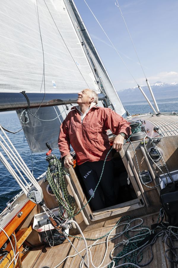 Out For A Spin: Clara Kessi Sails Across Lake Geneva With A Pair Of IWC Yacht Clubs