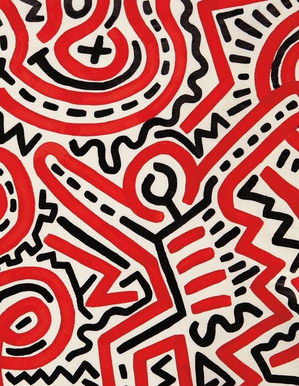 Keith Haring: Calf Hide Paintings of the 1980s