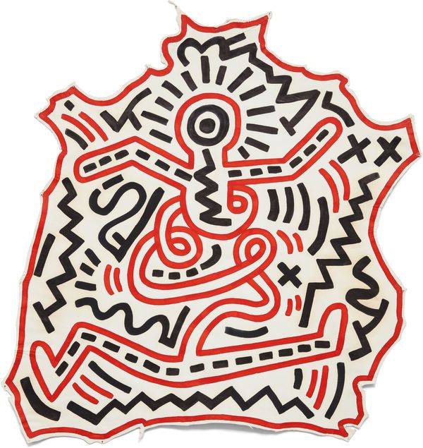 Keith Haring: Calf Hide Paintings of the 1980s