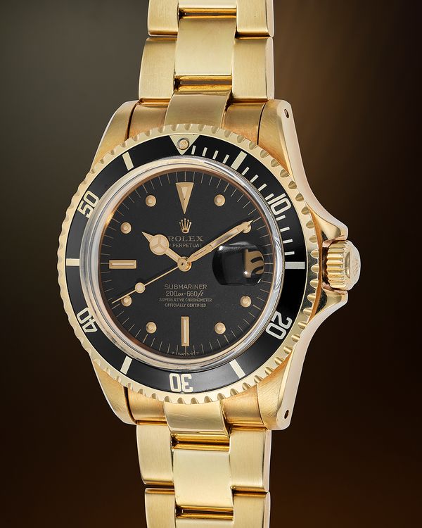 Kick Off Your Summer With This Rare, Solid-Gold Rolex Submariner From 1969