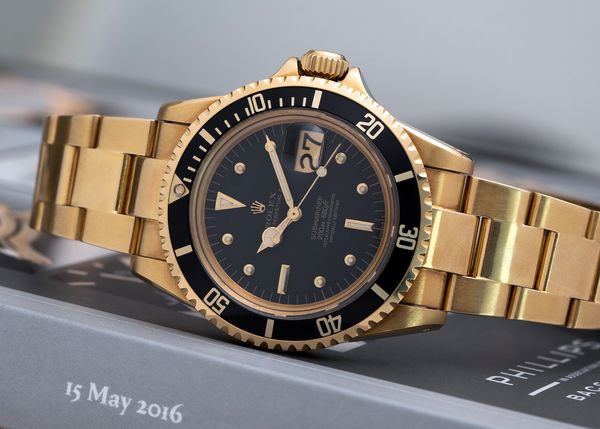 Kick Off Your Summer With This Rare, Solid-Gold Rolex Submariner From 1969