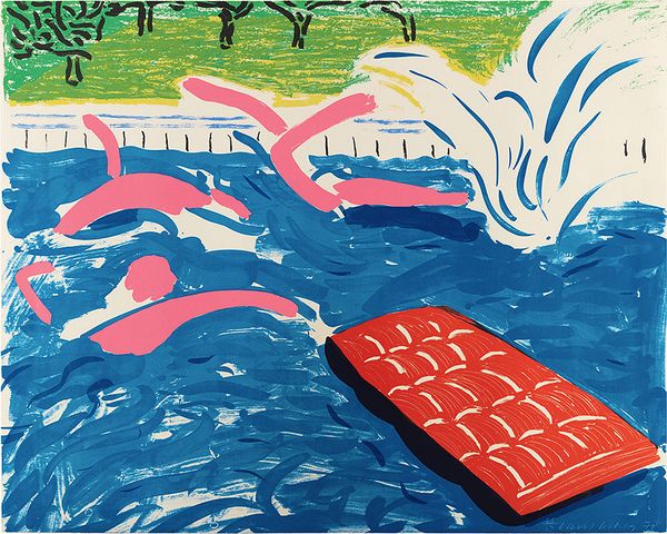 A Dip with David Hockney