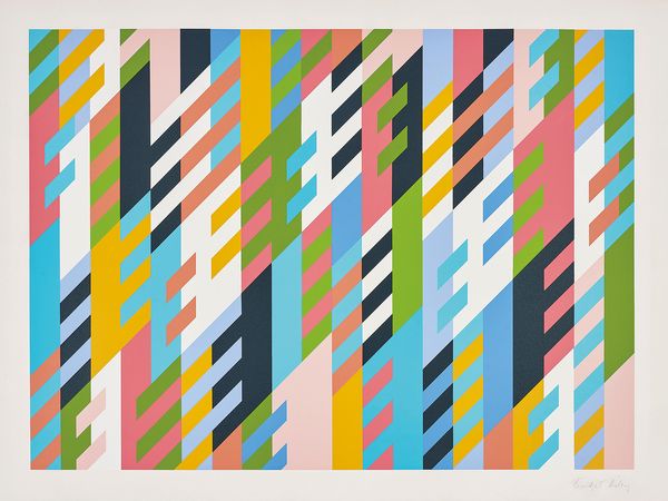 Bridget Riley Makes Her Mark