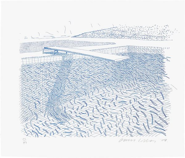 A Dip with David Hockney