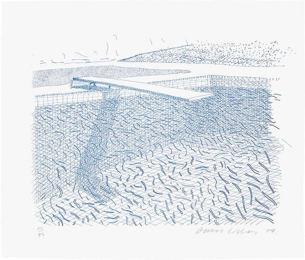 A Dip with David Hockney