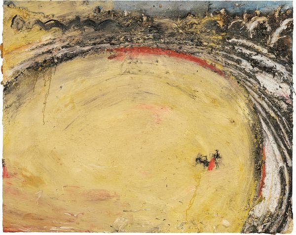 In the Spanish Tradition: Barceló's Dynamic Bullfight