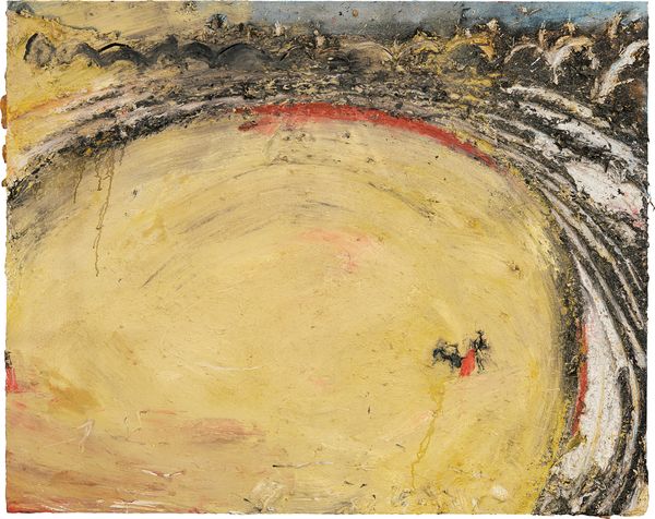 In the Spanish Tradition: Barceló's Dynamic Bullfight